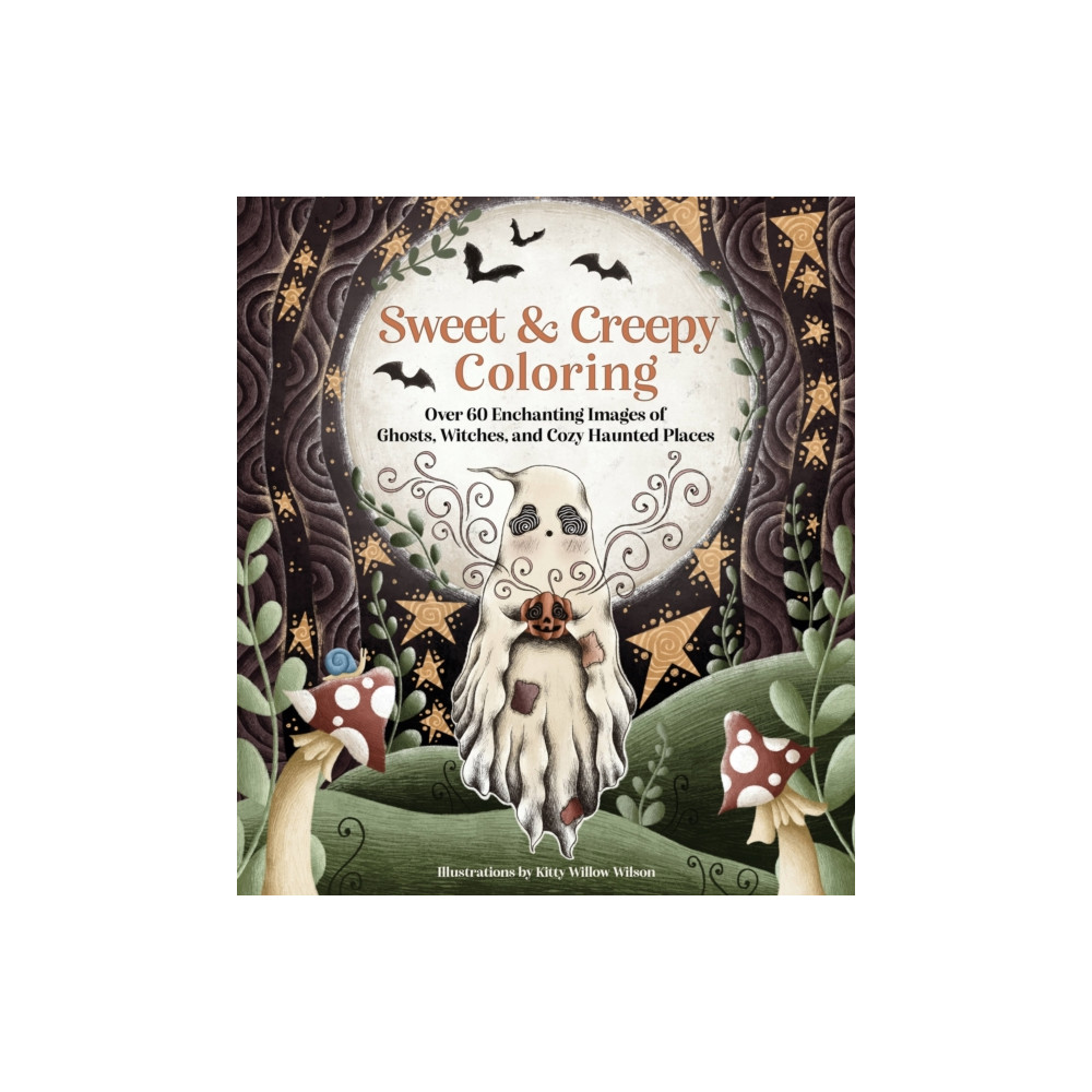Produktbild för Sweet & Creepy Coloring (häftad, eng)