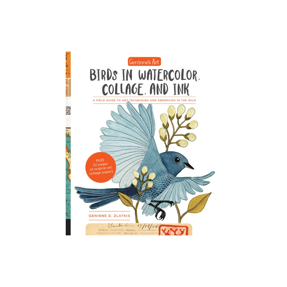 Produktbild för Geninne's Art: Birds in Watercolor, Collage, and Ink (häftad, eng)
