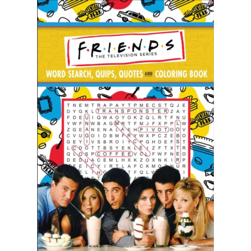 Thunder Bay Press Friends Word Search, Quips, Quotes, and Coloring Book (häftad, eng)