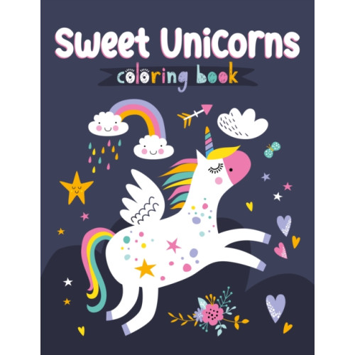 Fox Chapel Publishing Sweet Unicorns Coloring Book (häftad, eng)