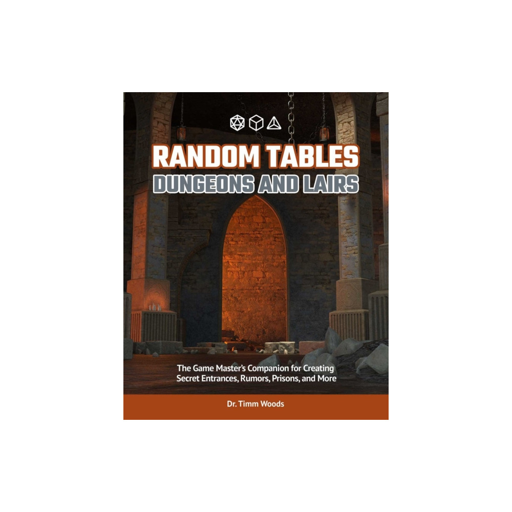 Produktbild för Random Tables: Dungeons and Lairs (häftad, eng)