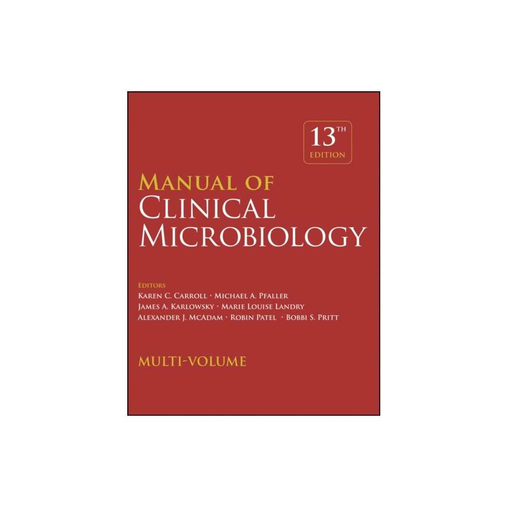 Produktbild för Manual of Clinical Microbiology, 4 Volume Set (inbunden, eng)