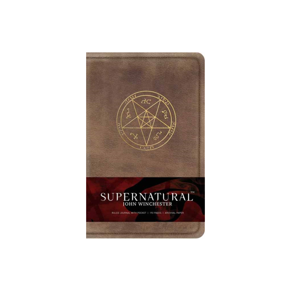 Produktbild för Supernatural: John Winchester Hardcover Ruled Journal (inbunden, eng)
