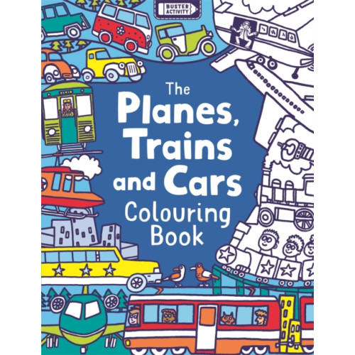 Michael O'Mara Books Ltd The Planes, Trains And Cars Colouring Book (häftad, eng)