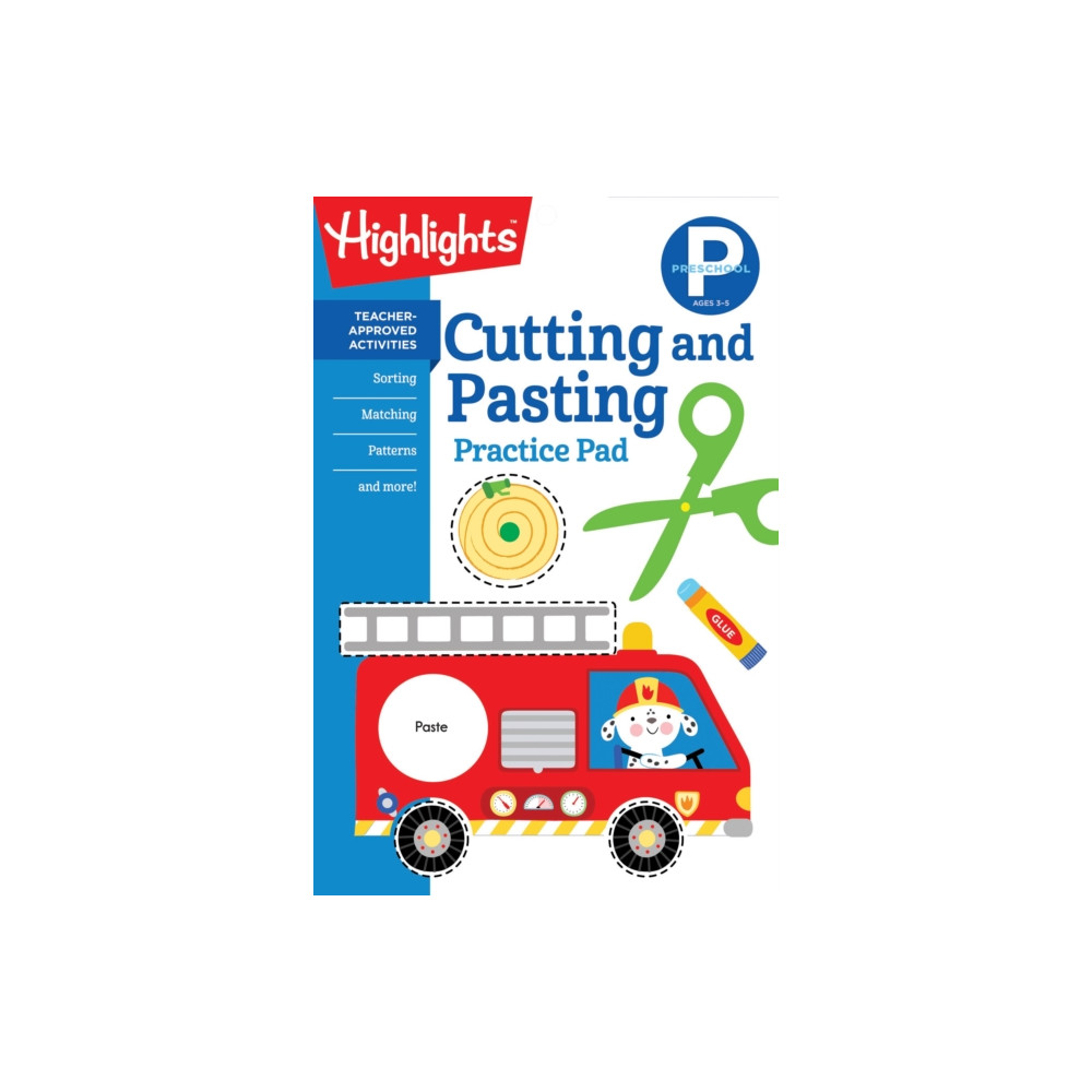 Produktbild för Preschool Cutting and Pasting (häftad, eng)