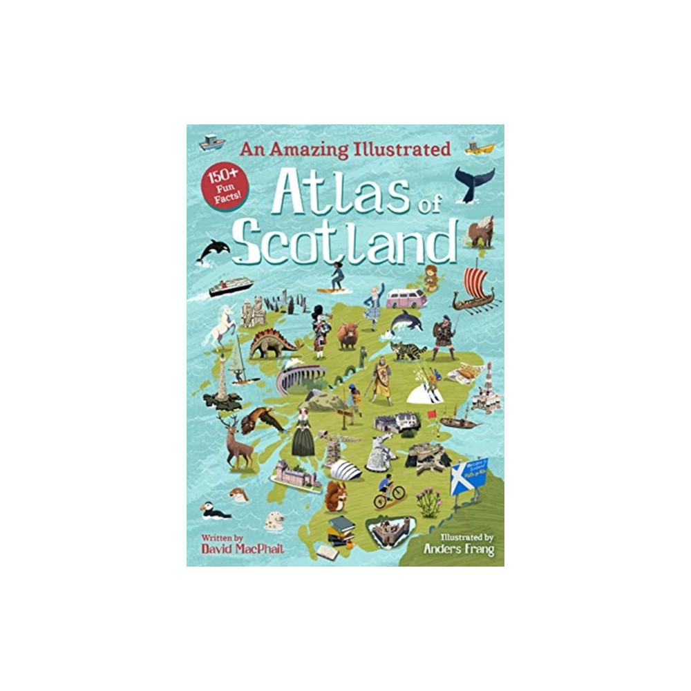 Produktbild för An Amazing Illustrated Atlas of Scotland (inbunden, eng)