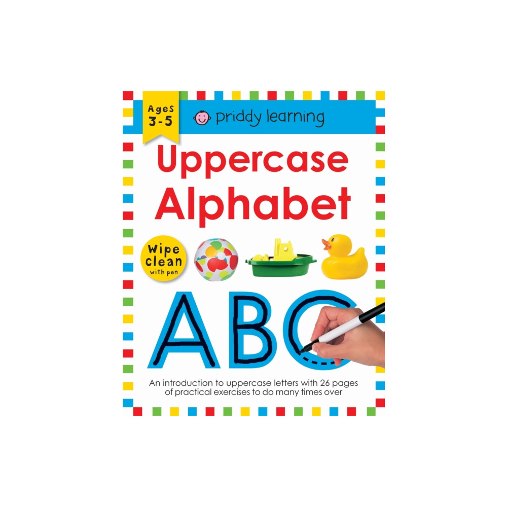Produktbild för Uppercase Alphabet (bok, spiral, eng)