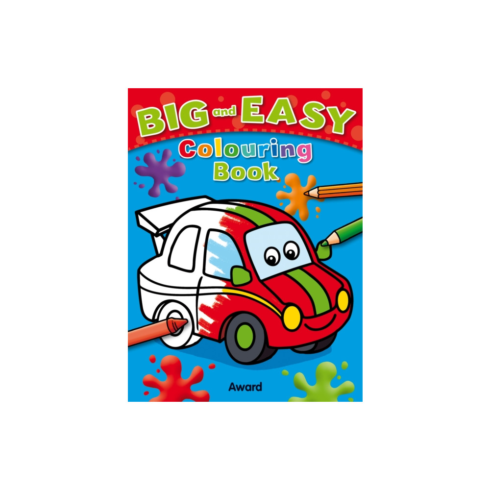 Produktbild för Big and Easy Colouring Book: Frog (häftad, eng)