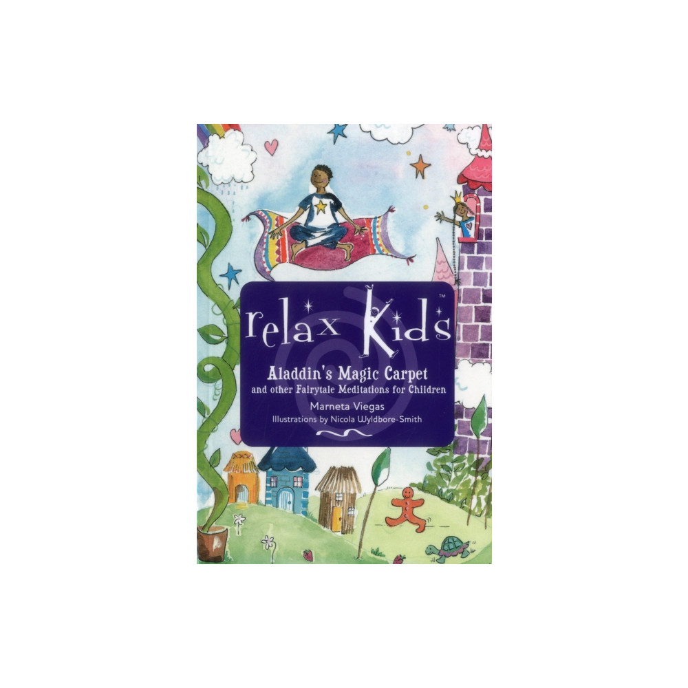 Produktbild för Relax Kids: Aladdin`s Magic Carpet – Let Snow White, the Wizard of Oz and other fairytale characters show you and your child how to meditate (häftad, eng)