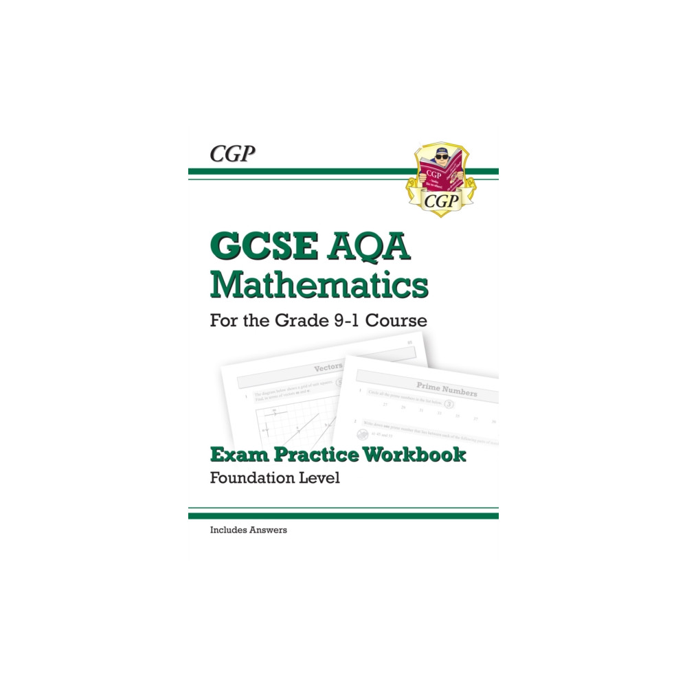Produktbild för GCSE Maths AQA Exam Practice Workbook: Foundation - includes Video Solutions and Answers (häftad, eng)