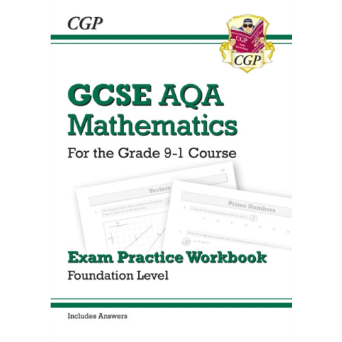 Coordination Group Publications Ltd (CGP) GCSE Maths AQA Exam Practice Workbook: Foundation - includes Video Solutions and Answers (häftad, eng)