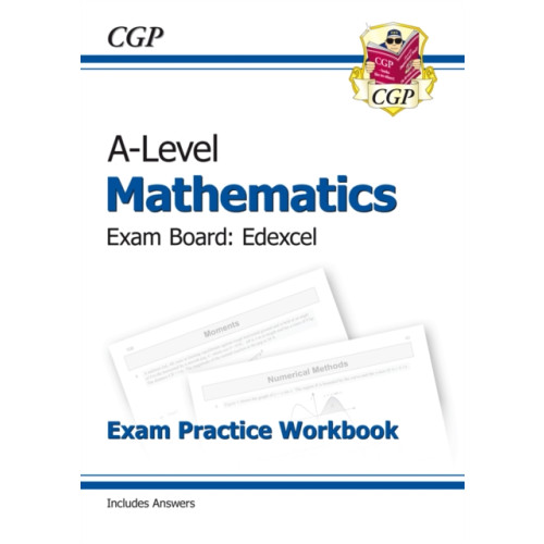 Coordination Group Publications Ltd (CGP) A-Level Maths Edexcel Exam Practice Workbook (includes Answers) (häftad, eng)