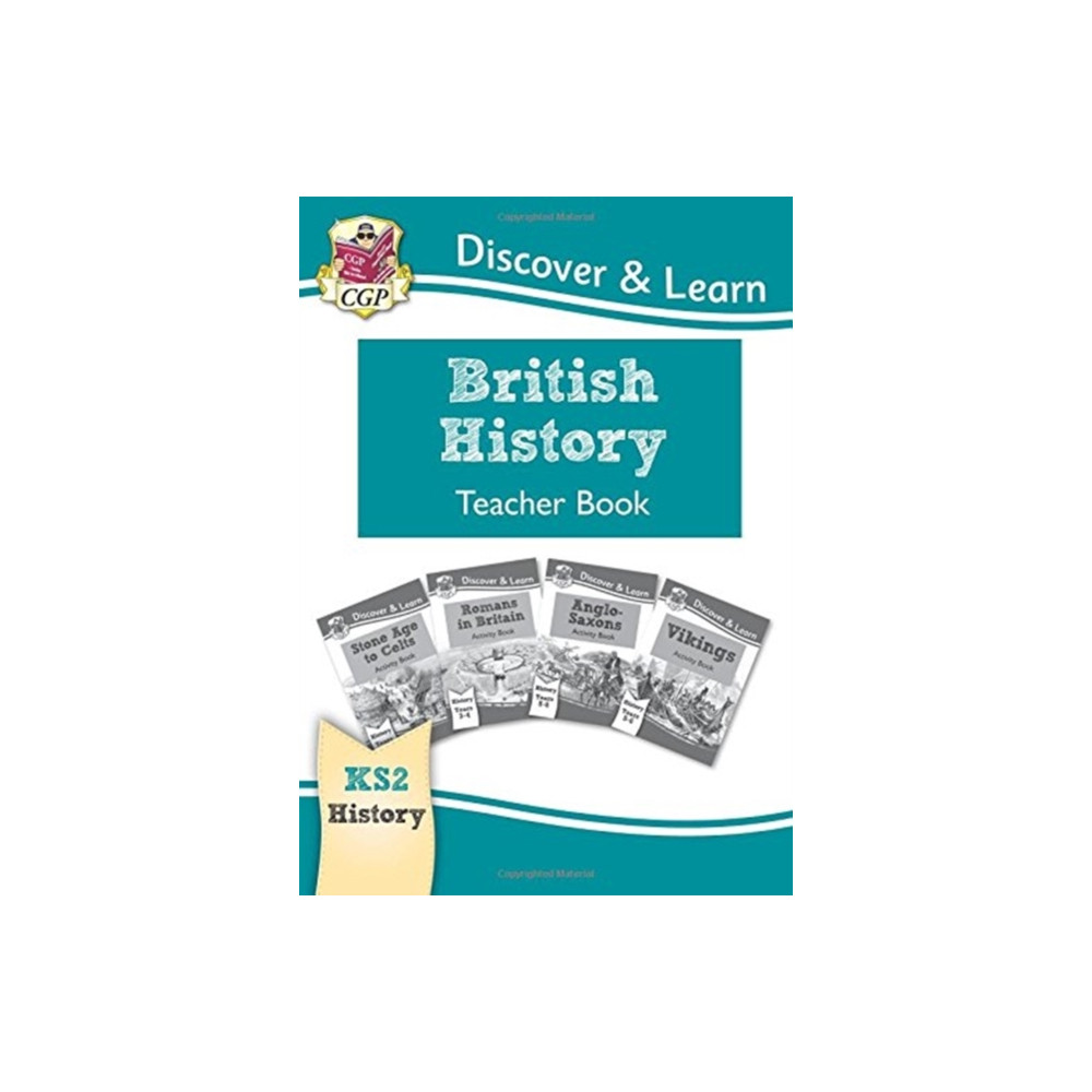 Produktbild för KS2 History Discover & Learn: British History Teacher Book (Years 3-6) (häftad, eng)
