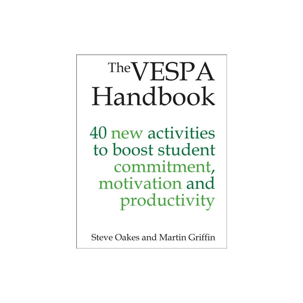 Produktbild för The VESPA Handbook (häftad, eng)