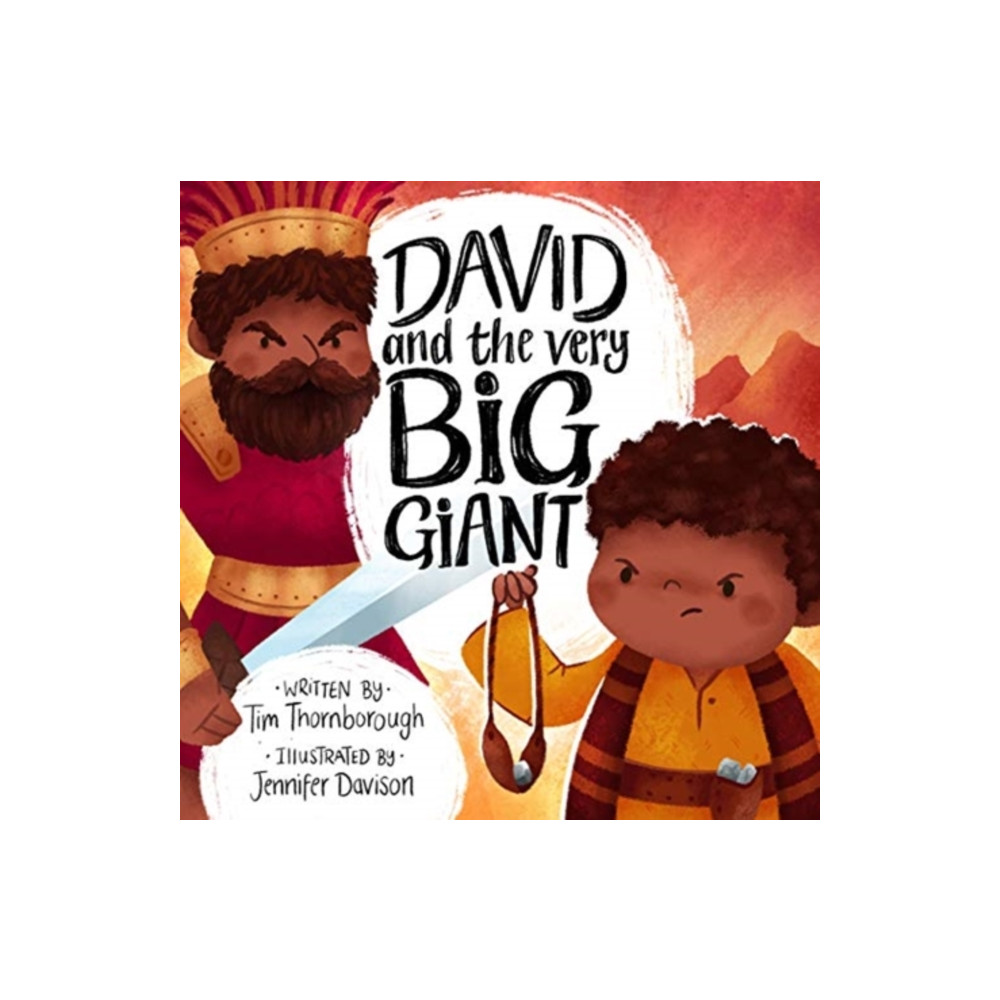 Produktbild för David and the Very Big Giant (inbunden, eng)