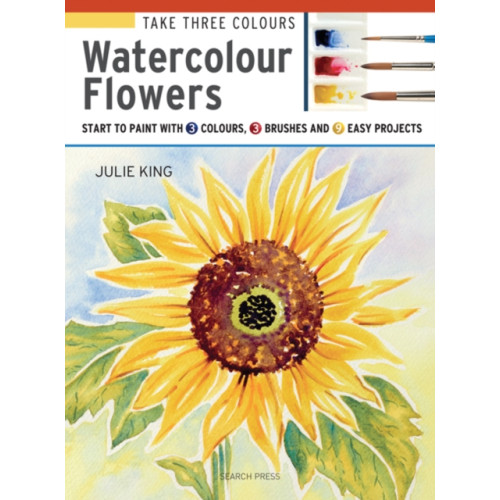 Search Press Ltd Take Three Colours: Watercolour Flowers (häftad, eng)