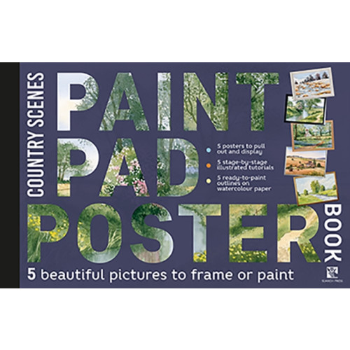 Search Press Ltd Paint Pad Poster Book: Country Scenes (häftad, eng)