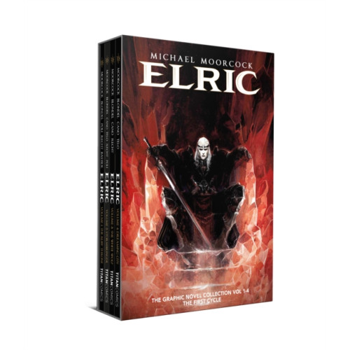 Titan Books Ltd Michael Moorcock's Elric 1-4 Boxed Set (inbunden, eng)