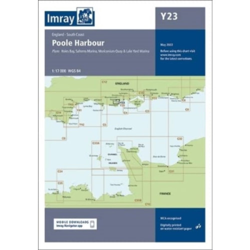 Imray, Laurie, Norie & Wilson Ltd Imray Chart Y23