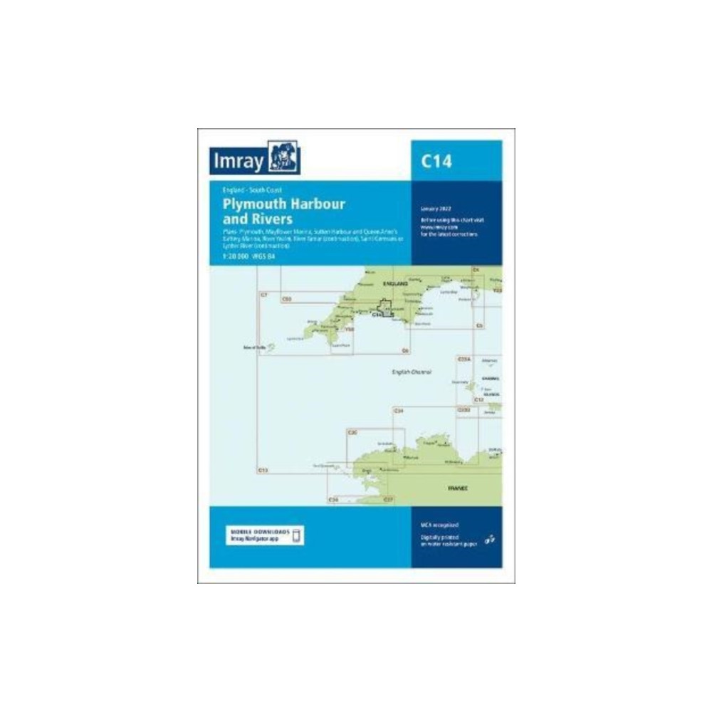 Produktbild för C14 Plymouth Harbour and Rivers