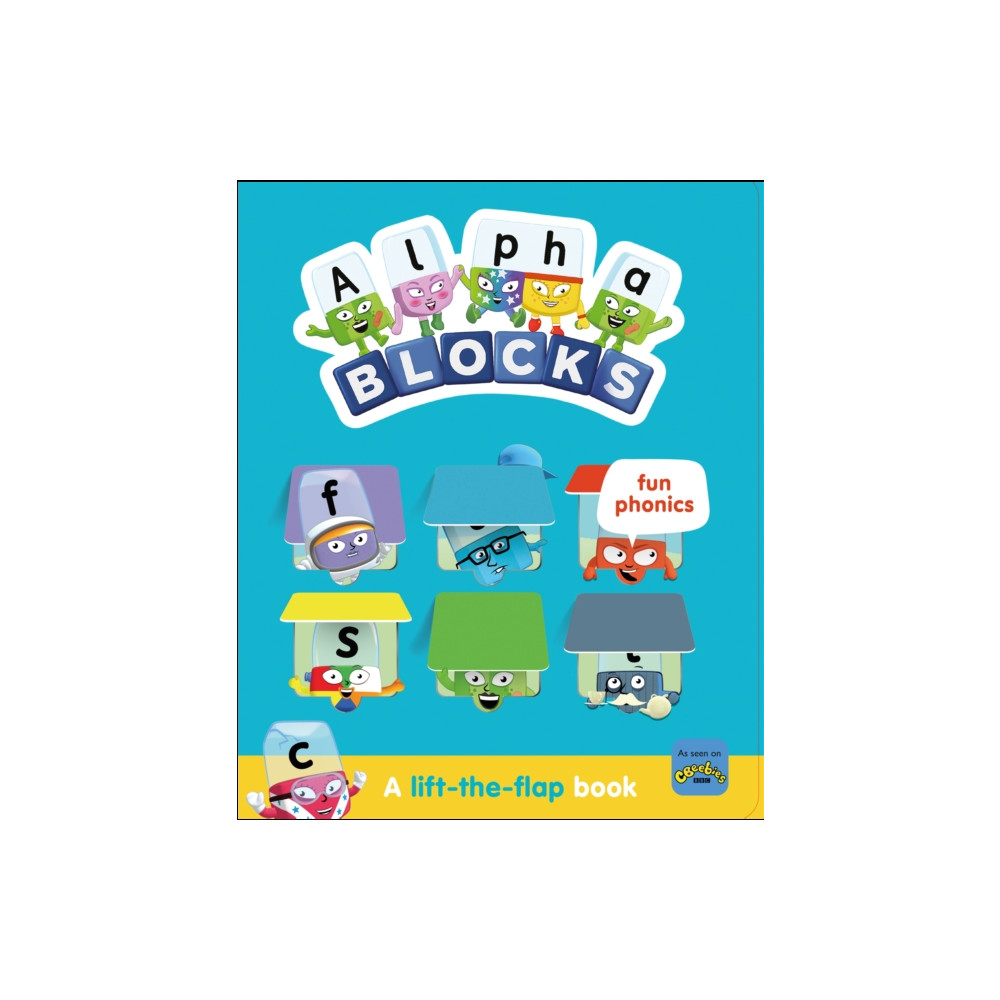 Produktbild för Alphablocks Fun Phonics: A Lift-the-Flap Book (bok, board book, eng)