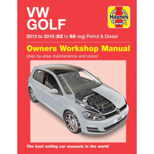 Haynes Publishing Group VW Golf petrol & diesel ('13-'16) 62 to 66 (häftad, eng)