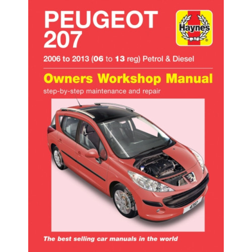 Haynes Publishing Group Peugeot 207 ('06 to '13) 06 to 09 (häftad, eng)