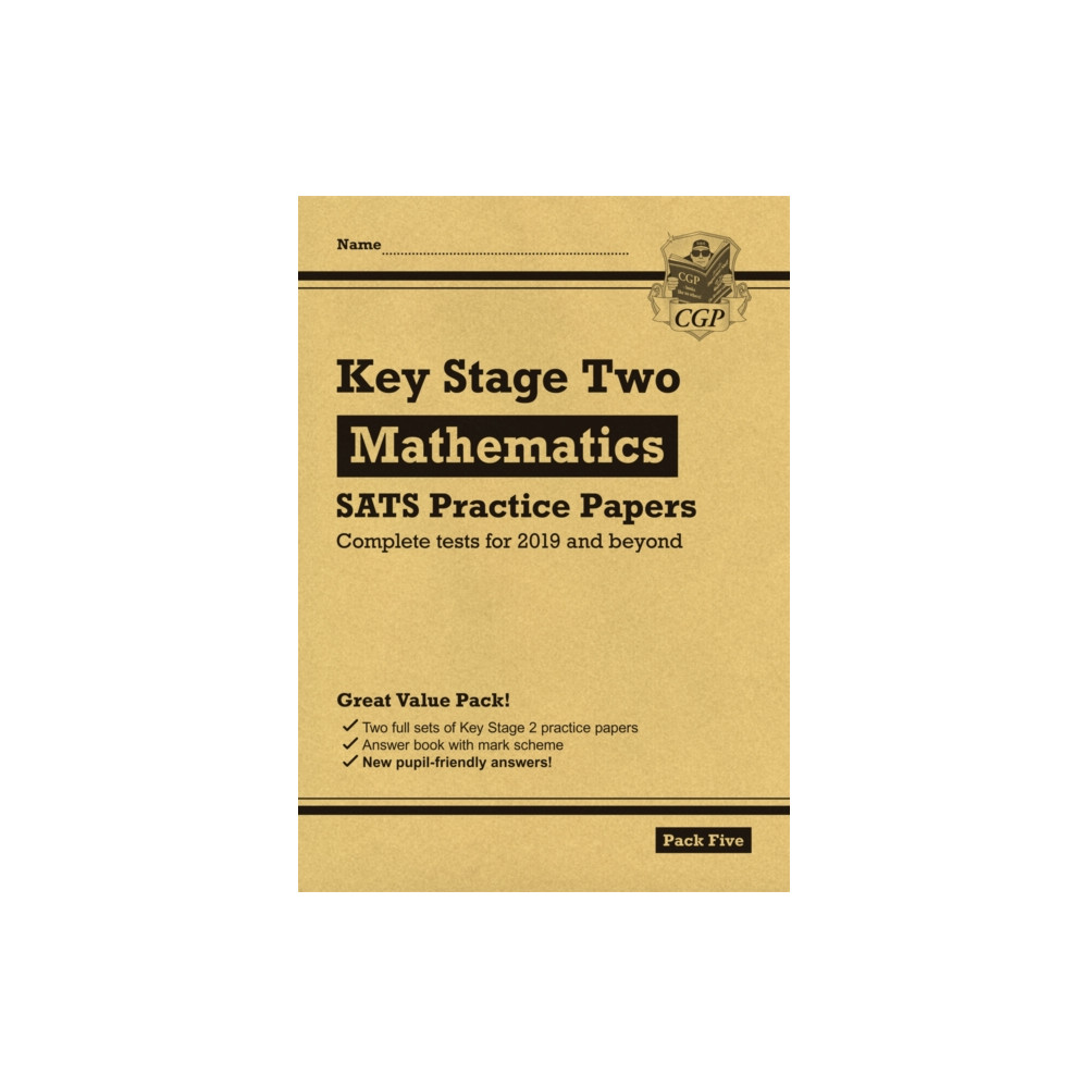 Produktbild för KS2 Maths Year 6 SATS Practice Papers: Pack 5 - for the 2027 tests (with free Online Extras)