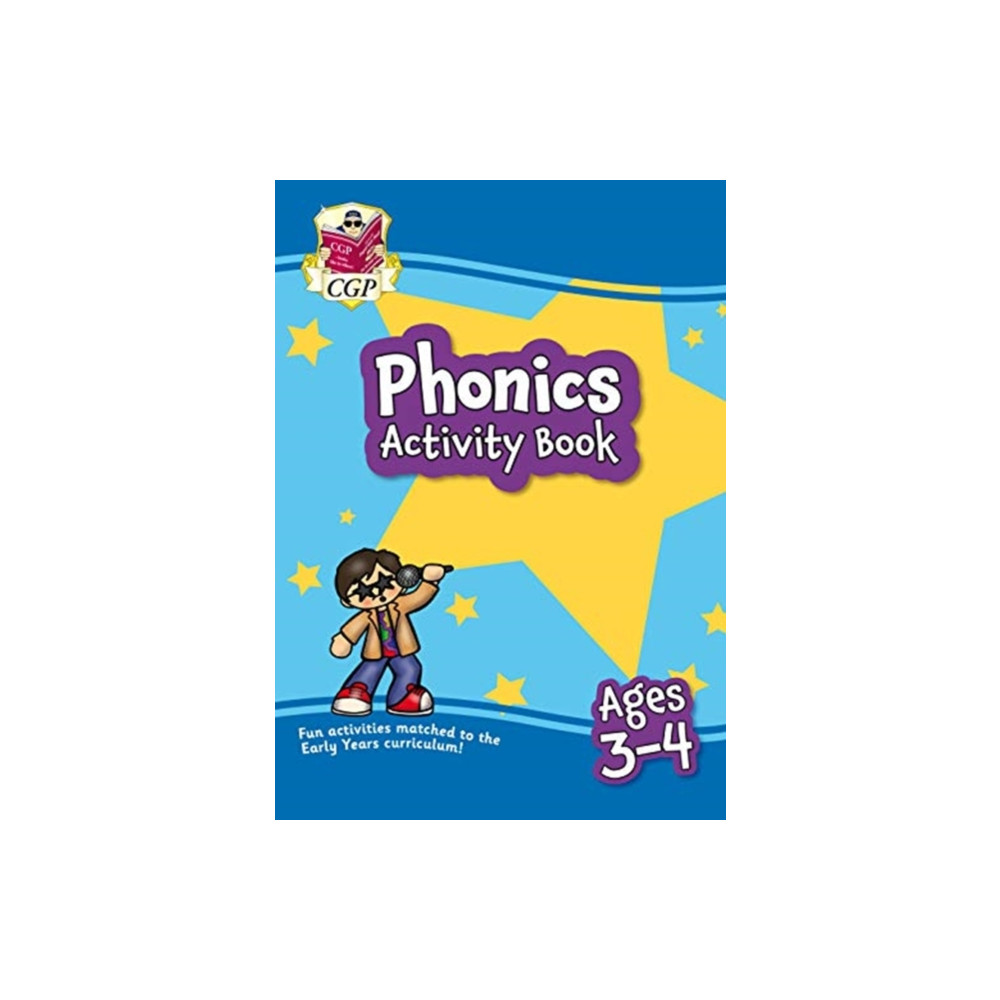 Produktbild för Phonics Activity Book for Ages 3-4 (Preschool) (häftad, eng)
