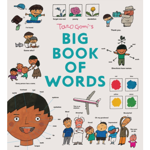 Chronicle Books Taro Gomi's Big Book of Words (inbunden, eng)