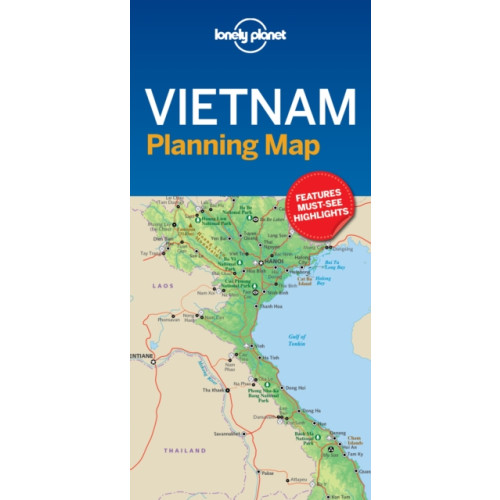 Lonely Planet Global Limited Lonely Planet Vietnam Planning Map