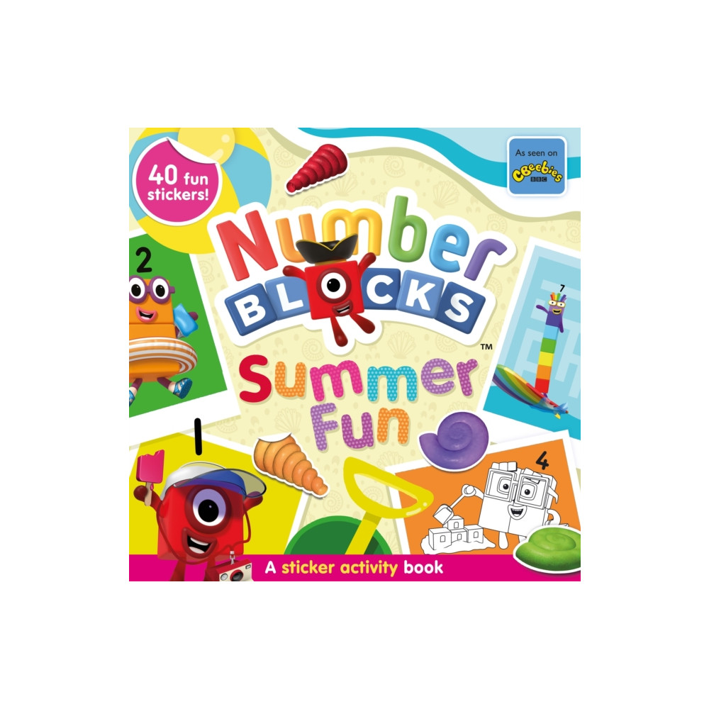 Produktbild för Numberblocks Summer Fun: A Sticker Activity Book (häftad, eng)