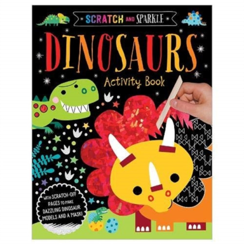MAKE BELIEVE IDEAS Scratch and Sparkle - Dinosaurs Activity Book (häftad, eng)