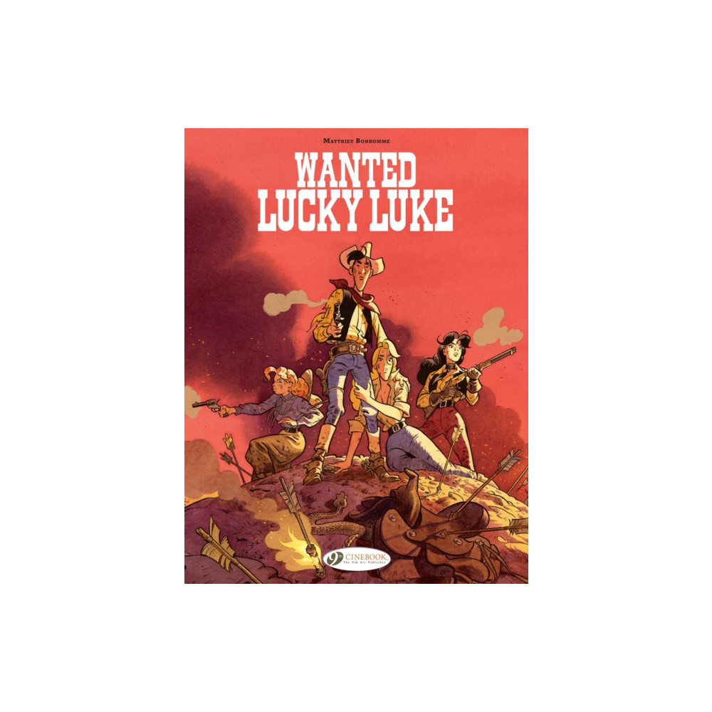 Produktbild för Lucky Luke by... Bonhomme: Wanted: Lucky Luke (häftad, eng)