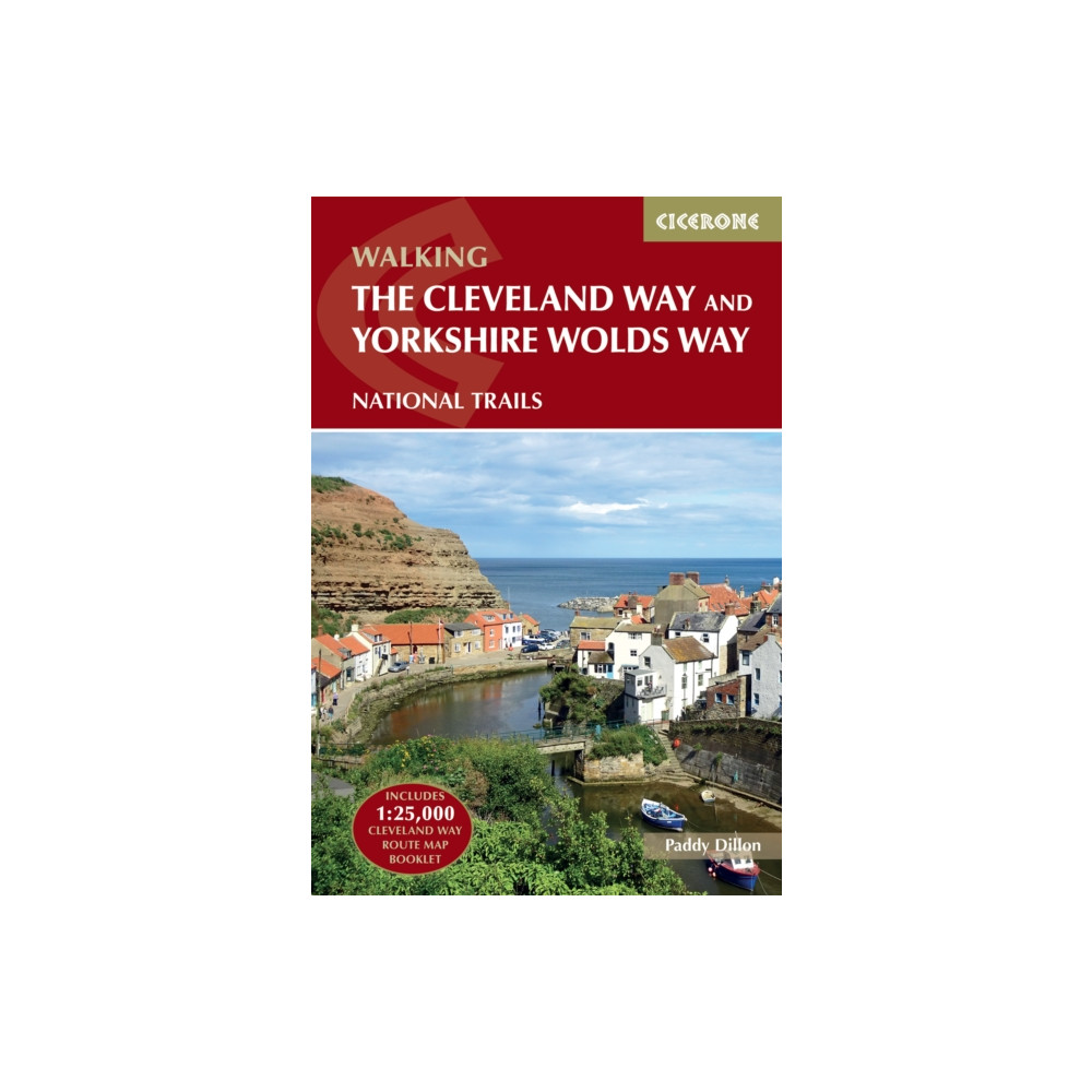 Produktbild för The Cleveland Way and the Yorkshire Wolds Way (häftad, eng)