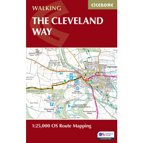 Cicerone Press The Cleveland Way Map Booklet (häftad, eng)