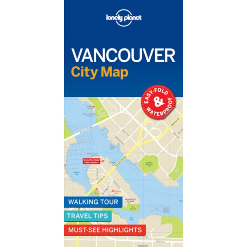 Lonely Planet Global Limited Lonely Planet Vancouver City Map