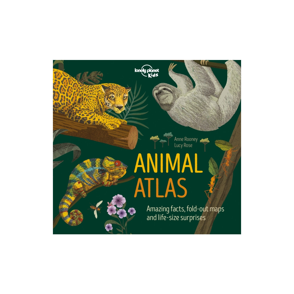 Produktbild för Lonely Planet Kids Animal Atlas (inbunden, eng)