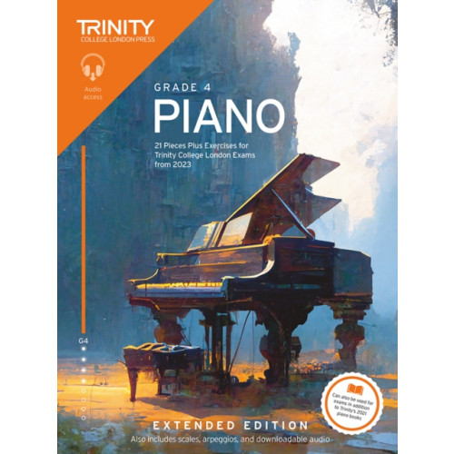 Trinity College London Press Trinity College London Piano Exam Pieces Plus Exercises from 2023: Grade 4: Extended Edition (häftad, eng)