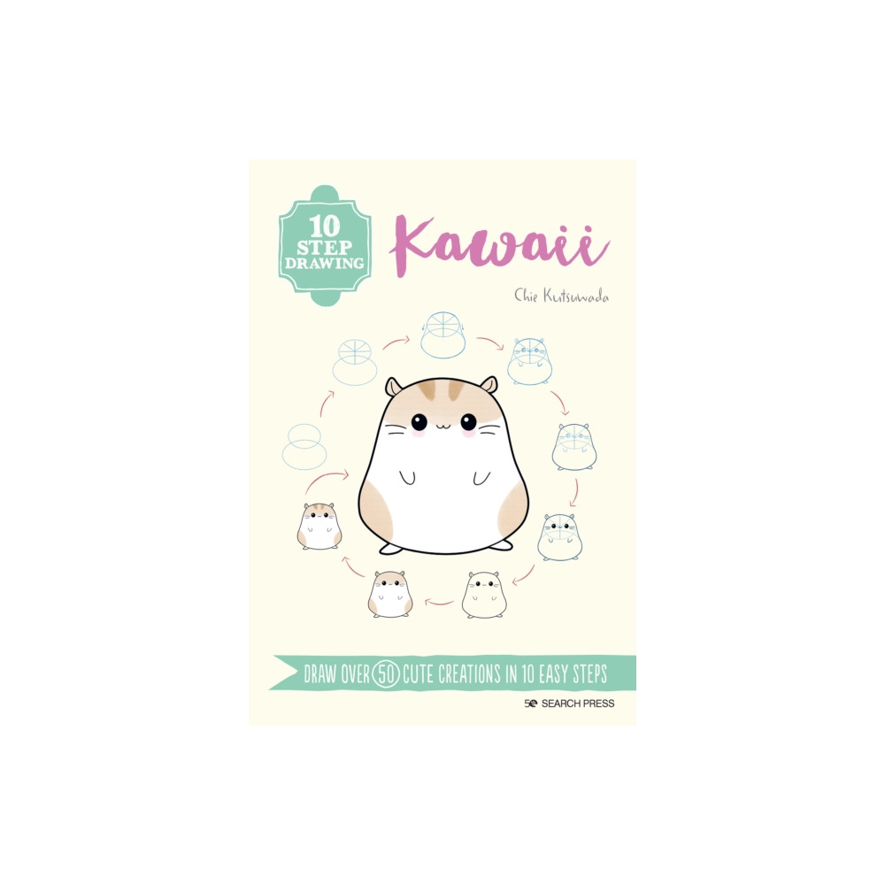 Produktbild för 10 Step Drawing: Kawaii (häftad, eng)