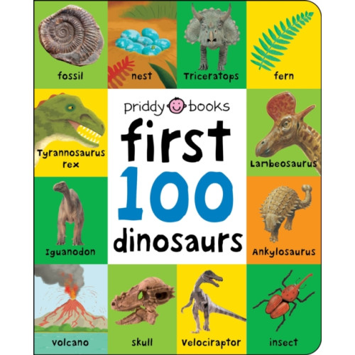 Priddy Books First 100 Dinosaurs (bok, board book, eng)