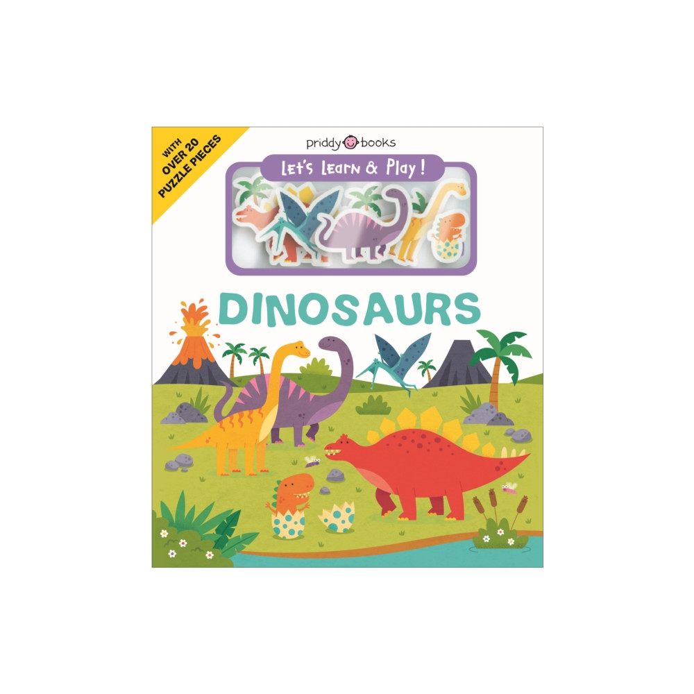 Produktbild för Let's Learn & Play Dinosaurs (bok, board book, eng)