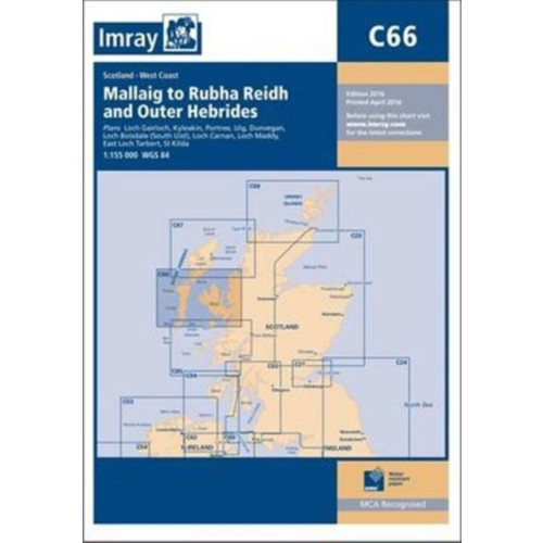 Imray, Laurie, Norie & Wilson Ltd Imray Chart C66 (häftad, eng)