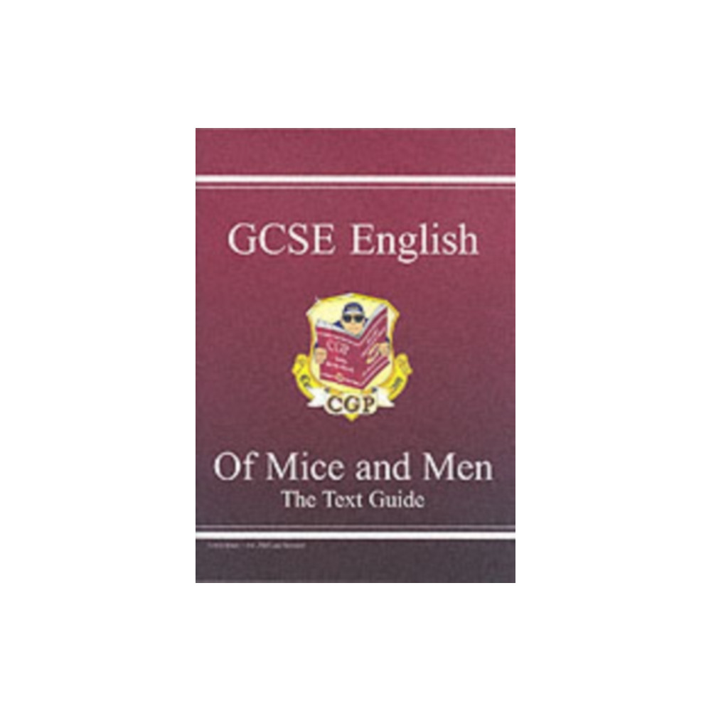Produktbild för GCSE English Text Guide - Of Mice & Men (häftad, eng)