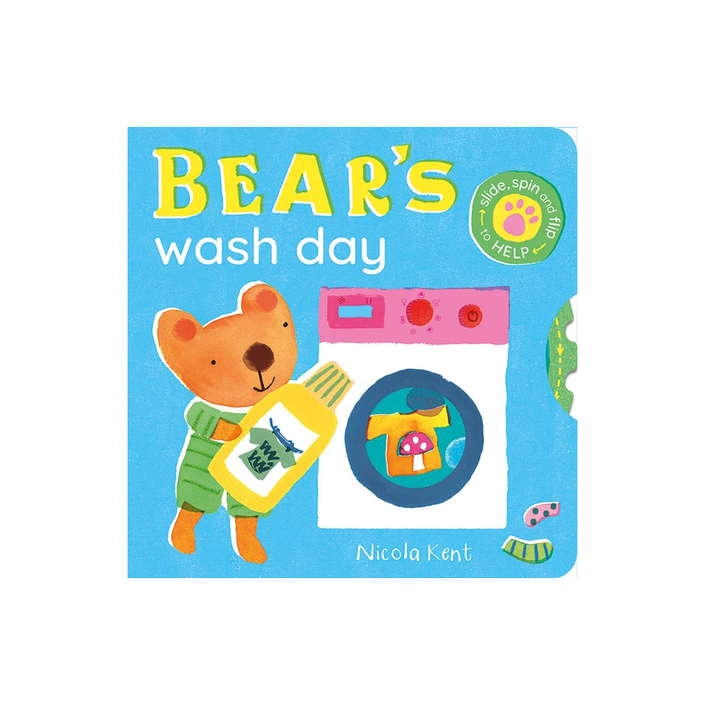 Produktbild för Bear's Wash Day (bok, board book, eng)