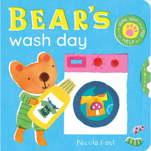 Little Tiger Press Group Bear's Wash Day (bok, board book, eng)