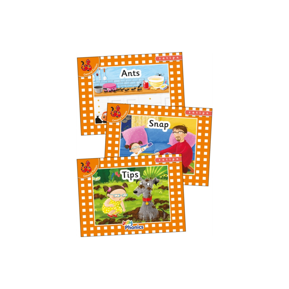 Produktbild för Jolly Phonics Orange Level Readers Set 1 (häftad, eng)