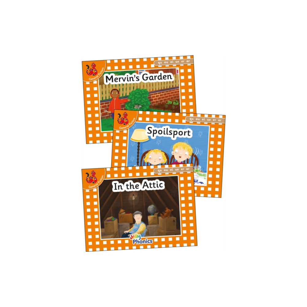 Produktbild för Jolly Phonics Orange Level Readers Set 7 (häftad, eng)