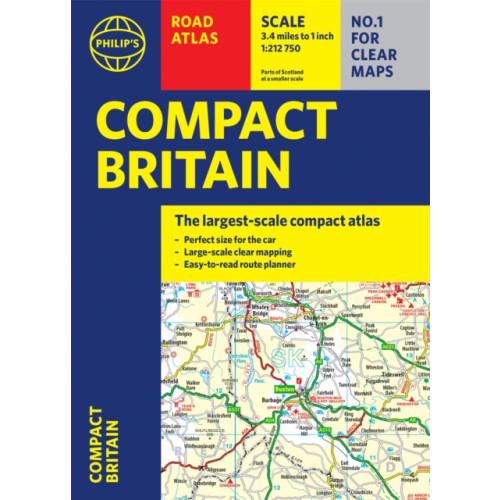Octopus publishing group Philip's Compact Britain Road Atlas (häftad, eng)