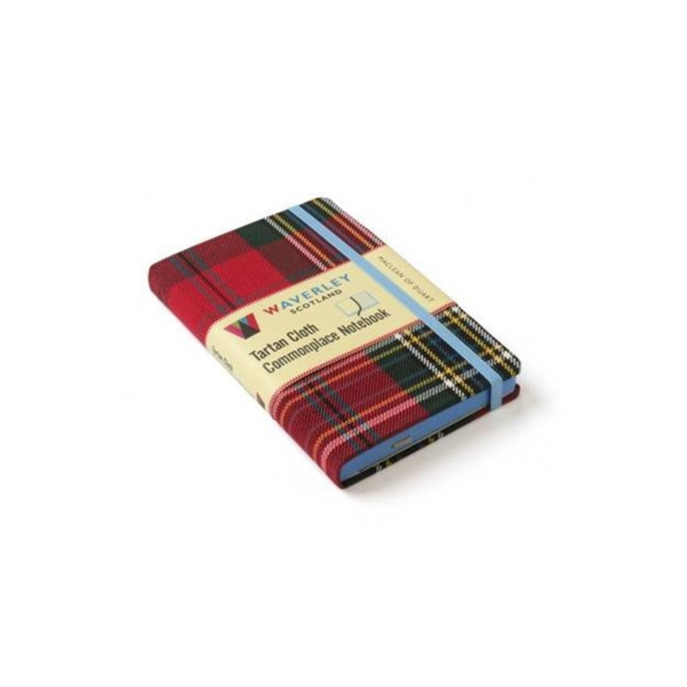Produktbild för Waverley (M): Maclean of Duart Tartan Cloth Commonplace Pocket Notebook (inbunden, eng)